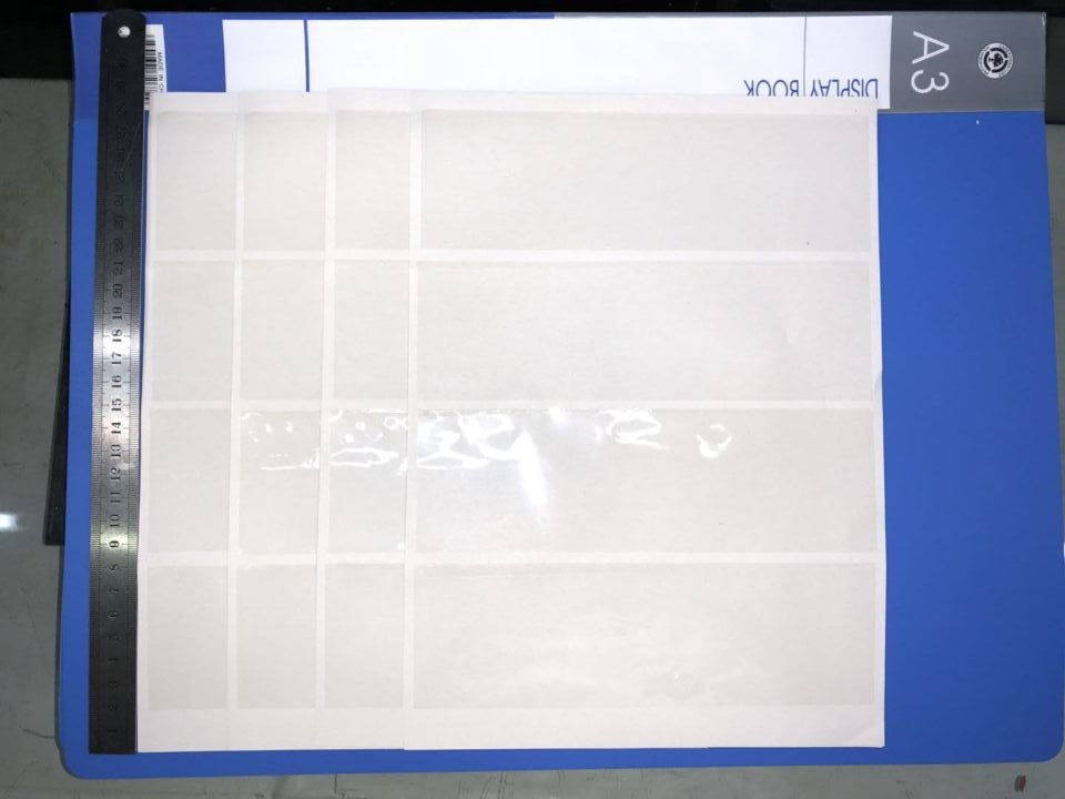  Page in the collection of pages (thin) 4 rows of pages