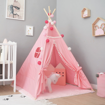 ins childrens small tent playhouse Indian girl princess room indoor toy playhouse boy pure cotton cloth