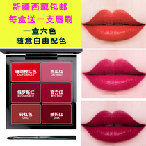 Lipstick plate makeup artist coloring special Multi-Color Lip Matte lipstick photo studio childrens stage table performance makeup