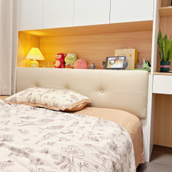 Bedside Soft Bag Backrest Tatami Without Bedside Cushion Anti-Collision Suspended Bed Soft Bag Anti-Collision Kidsren's Bed Large Back Cushion