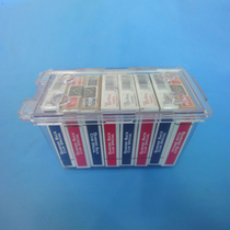 8 pay card box scrap card box box poker container send buckle Texas poker Baccarat chip accessories