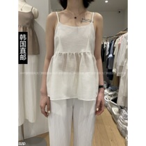 Amys Korean direct mail Dongdaemun 2024 summer new style TAF suspender vest 16220178