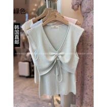 Amys Korean direct mail to Dongdaemun 2024 summer new style OVE suspender vest 16230324