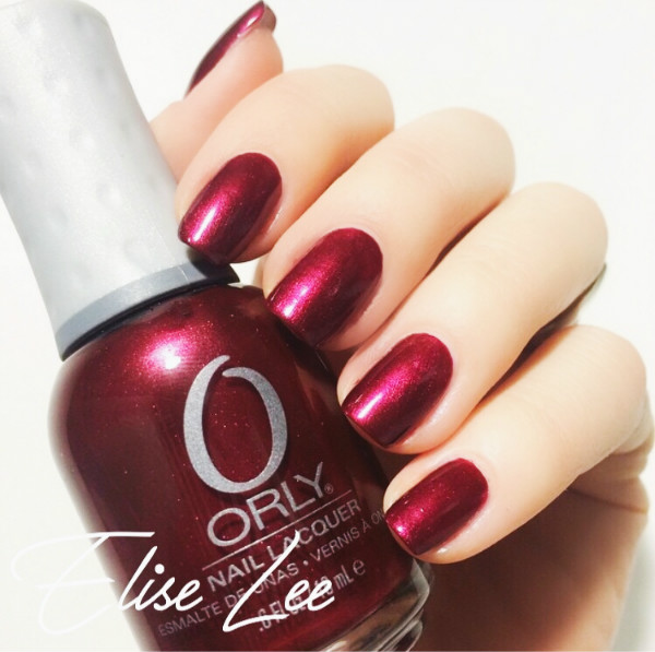 Sơn móng tay ORLY chính hãng của Mỹ MoonlitMadness40162 anh đào micro-flash rượu vang đỏ trắng - Sơn móng tay / Móng tay và móng chân sơn móng tay màu trắng