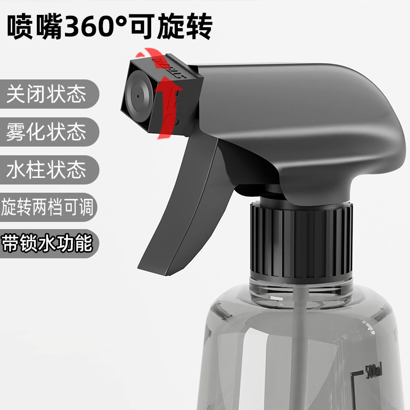 Watering Can for Watering Flowers, Household Hand-Pressed Small Spray Bottle, Sprayer for Cleaning, Disinfecting, Hair Care and Hydrating, Special Spray Bottle