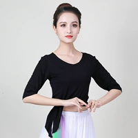 Черный средний рукав