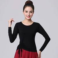 Черный лонгслив