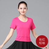 Летняя футболка для йоги, костюм для спортзала