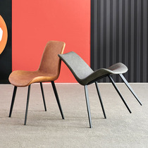 Dining chair net red light luxury wrought iron back chair modern minimalist creative hotel stool factory direct sales home spot