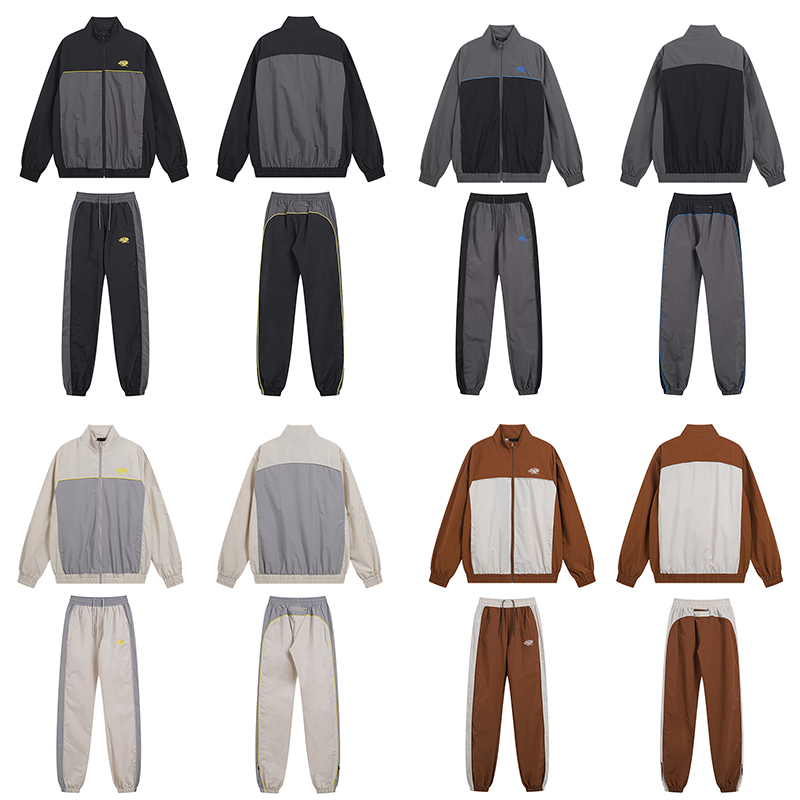 Syna World Drill Style 3m Fluorescent Patchwork Jacket Loose American High Street Coat