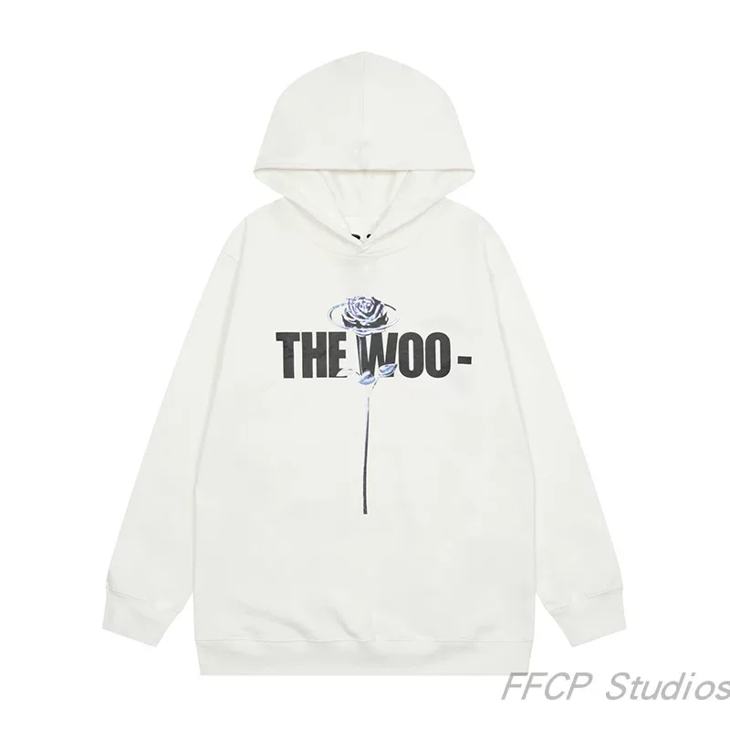 VLONE FOG X POP SMOKE Совместный альбом The WOO Rose Big V свитшот, худи