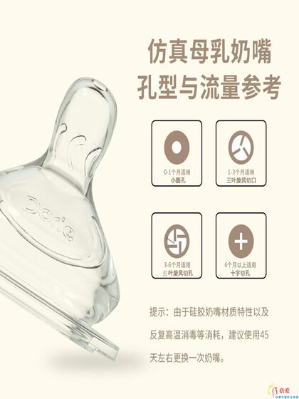 多吉宝贝新生儿奶瓶礼盒套装专用防胀气玻璃奶瓶90mlPPSU180ml