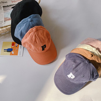 Baby Hat Summer Boy and Girls Embroidered Baseball Han Han Edition Childrens Tongue Hang Sun and Shading Thin Model