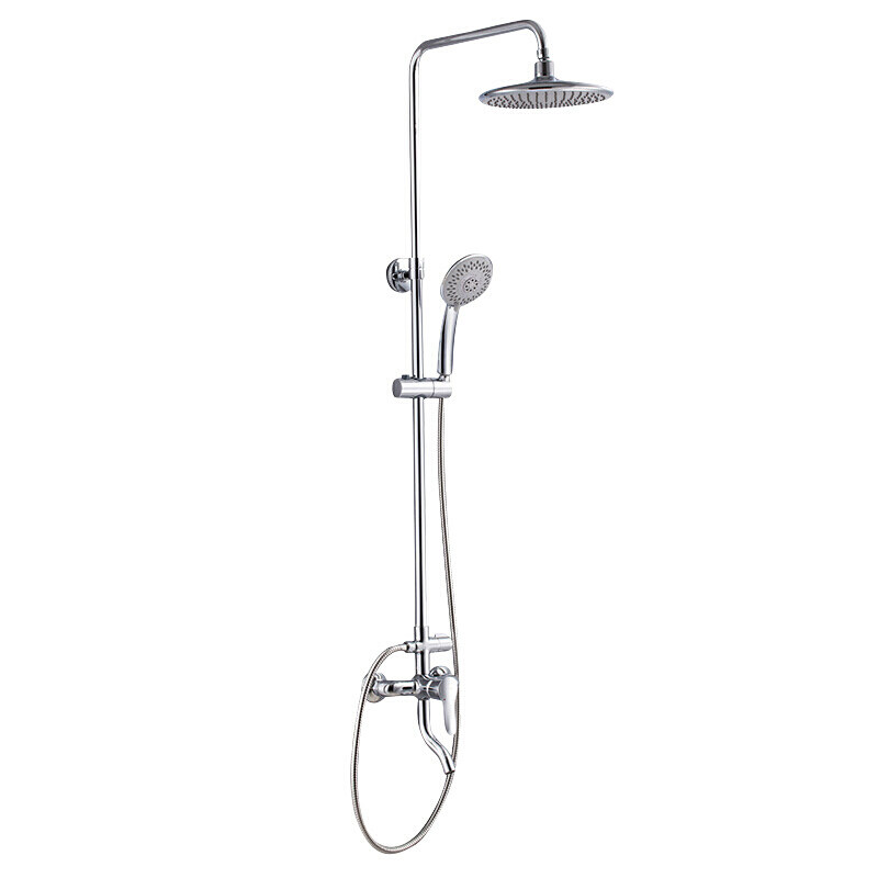 Jiumu refined copper shower shower head set bathroom shower shower shower head mixing valve 36408 upgrade