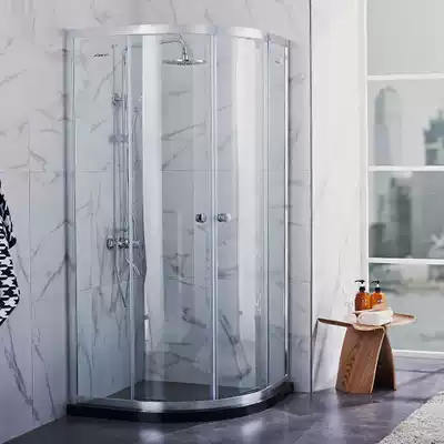 JOMOO Jiu overall bathroom tempered glass curved shower room M31-41 series price per square