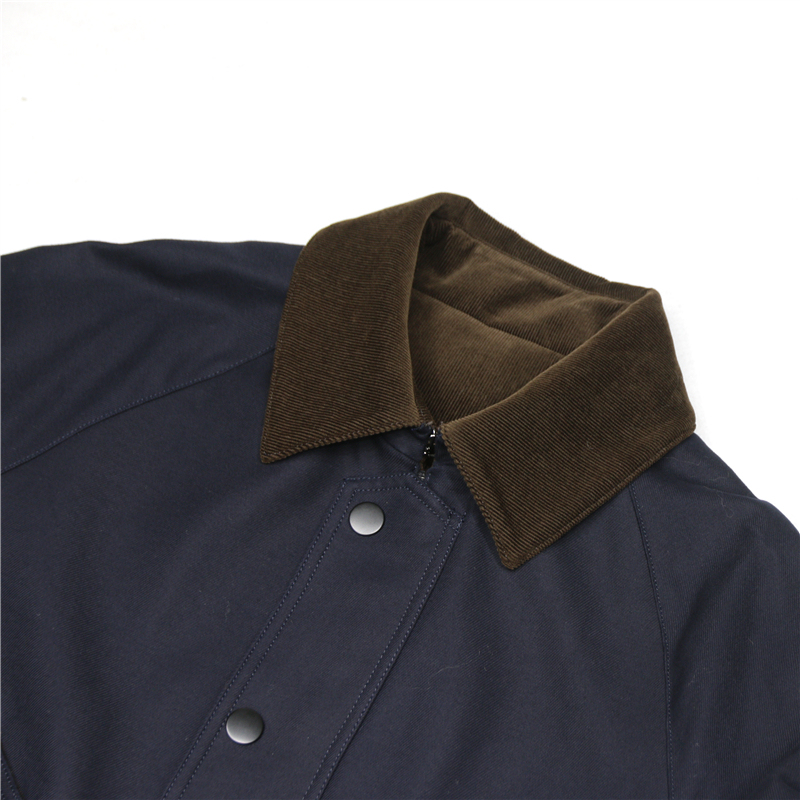 Spring, Autumn and Winter Forest Hunting Jacket, Classic Corduroy Patchwork Trim, Heavy-Duty Windproof Cotton Coat Spring, Autumn and Winter Forest Hunting Jacket, Classic Corduroy Patchwork Trim, Heavy-Duty Windproof Cotton Coat