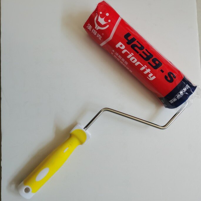 Handek 4239S roller brush 9 inches medium hair roller bristle height 11 mm eggshell light art paint tool