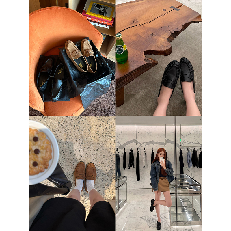Good Morning, Fanfan, the "S1P Loafers" Are Completely My Favorite. They Have a Soft Feel, Are Fashionable and Versatile, and Are Flat-Soled Loafers Good Morning, Fanfan, the "S1P Loafers" Are Completely My Favorite. They Have a Soft Feel, Are Fashionable and Versatile, and Are Flat-Soled Loafers