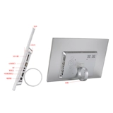 Ультратонкие металлические литиевые батарейки, цифровая электронная фоторамка, фотоальбом, 17 дюймов