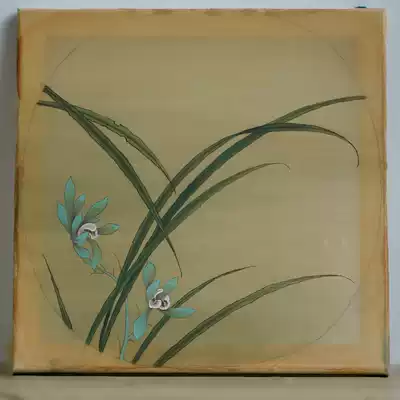 Qiulan Xuanruitu tutorial Gongbi painting learning flowers and birds zero-based introduction Chinese painting course online