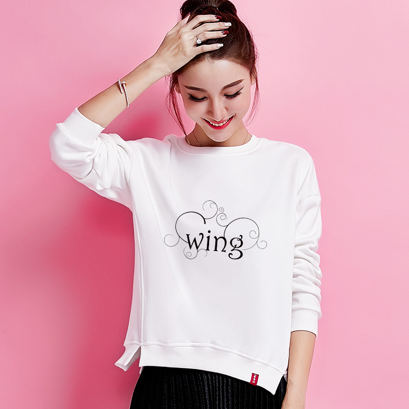 Sweatshirt femme en Coton - Ref 3217715 Image 3