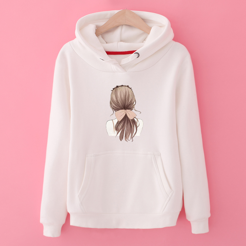 Sweatshirt femme en Coton - Ref 3217353 Image 3