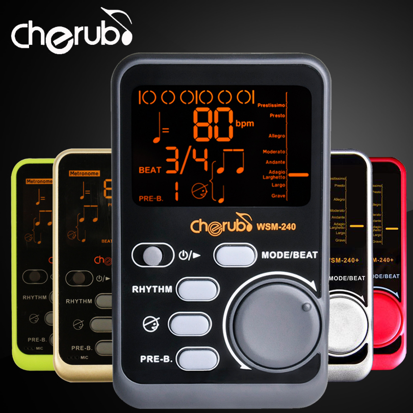 Little angel metronome wsm240 piano drum guzheng saxophone universal guitar vocal electronic metronome