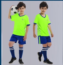 Adult childrens short-sleeved football suit for male primary and secondary school students Football Training uniforms