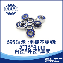 Long idling inner diameter 2 3mm681 520 830 695 High speed jewelry skipping rope toy rotating small bearing