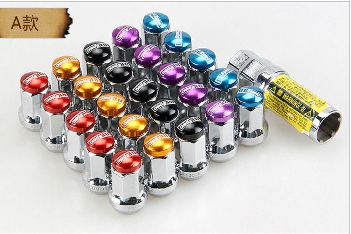 Automotive modified wheel screw inner height wheel wheel anti-theft nut nut nut