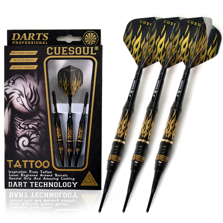 CUESOUL Q Dòng xăm 20g Phi tiêu điện tử mềm Phi tiêu phi tiêu Kim phi tiêu CSTD-J3306 - Darts / Table football / Giải trí trong nhà ném phi tiêu