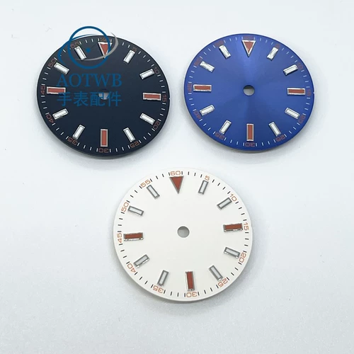 Часы, аксессуары, синий циферблат, 29.2мм, 2836, 3804
