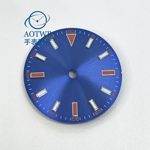 Часы, аксессуары, синий циферблат, 29.2мм, 2836, 3804