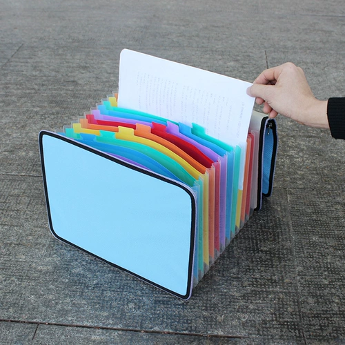 Папка, орган, универсальная многослойная сумка, сортировка