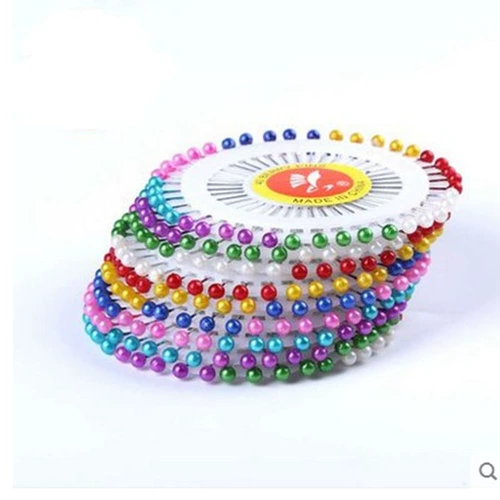 40 цветовая игольчатая коробка с восемь -робочкой из жемчужной легкой иглы позиционирование иглы дисков жемчужная жемчужная игла