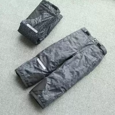 New children's ski pants thickened cotton pants men's and women's children's stormtroopers windproof and waterproof large children's baby ski pants winter