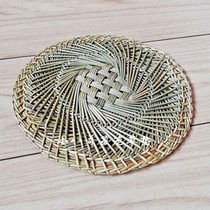 Steam Coop Grass Mat Commercial Green Steam Cage Mat Small Cage Steamed Dumplings Household Steam Pan With Pure Handmade Grass Mat