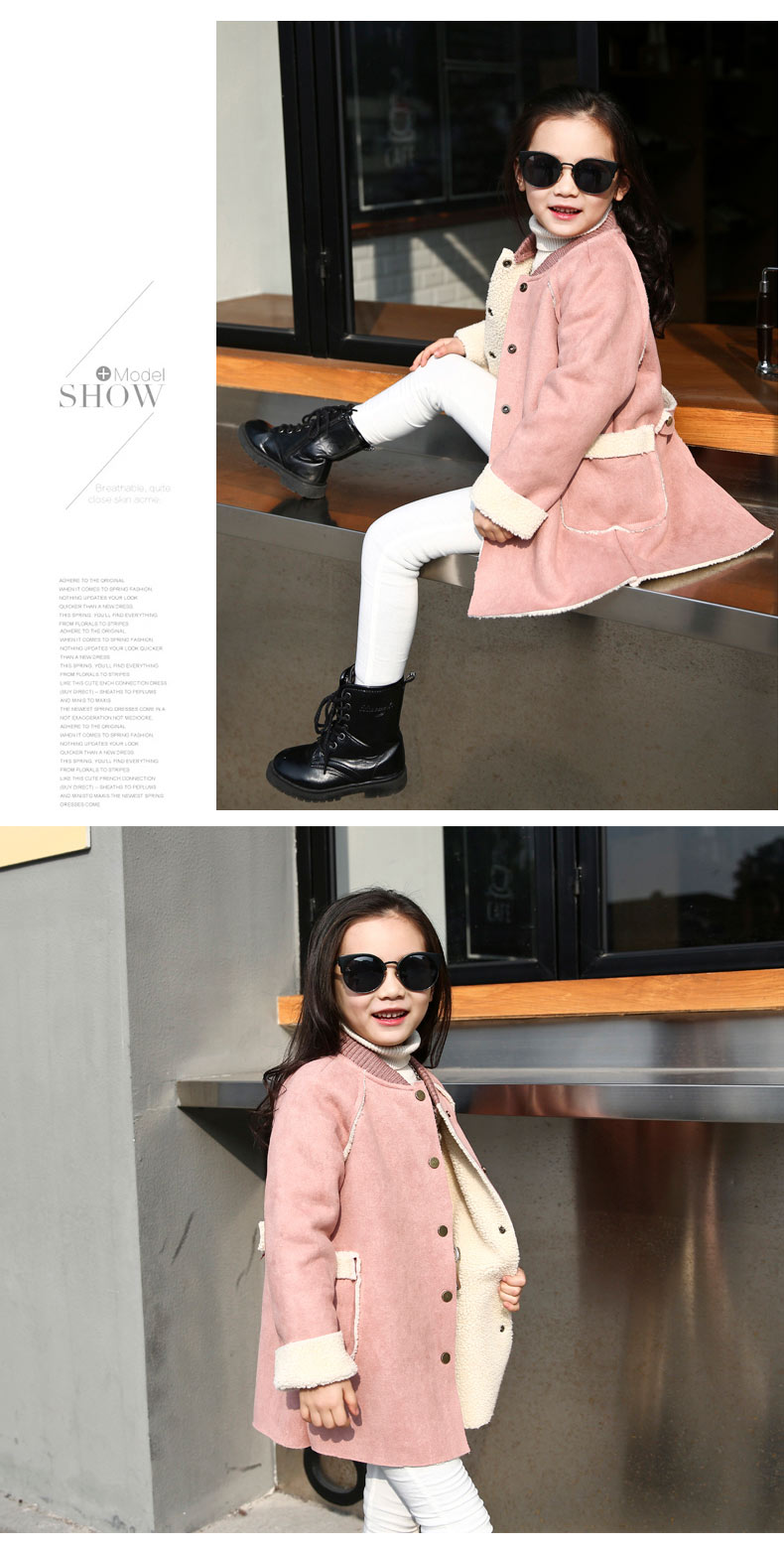 Manteau pour fille en cachemire - Ref 2162407 Image 24