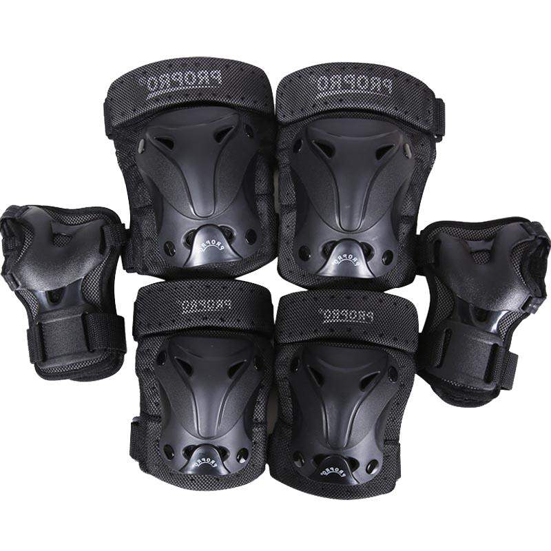 PROPRO Sport Wheel Skating Snow Care Children Adult Scooter Dry Skates kneecap protective elbow protective hand for six sets