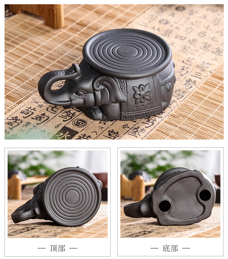 Tím nồi nồi nồi nồi khay trà kho báu như ấm trà cơ sở nồi nồi Kung Fu trà coaster bộ phụ kiện - Trà sứ bình ủ trà sữa