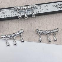 Year of the Zodiac Silver Jewelry Pure Silver 990 Gourd Style Carved Elbow Pendant Fashion Trend Gift