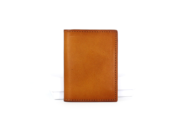 Nhật Bản và Hàn Quốc túi da rám nắng túi da mini nam và nữ bằng da giấy phép lái xe da trường hợp phần mỏng thể thao ví nhỏ gói thẻ kinh doanh - Chủ thẻ ví cầm tay nam