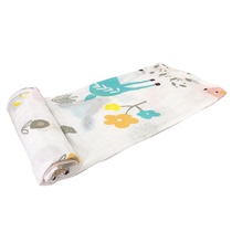 Japan new born baby child hug quilt child cotton quilt Spring and autumn thin gauze summer baby towel dual-use