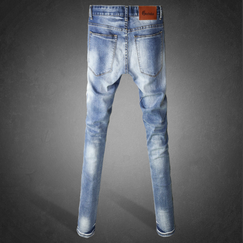 Jeans pour jeunesse pieds Slim GURBAKS Coton 98% fibre élastique de polyuréthane (spandex) 2% pour automne - Ref 1485763 Image 9