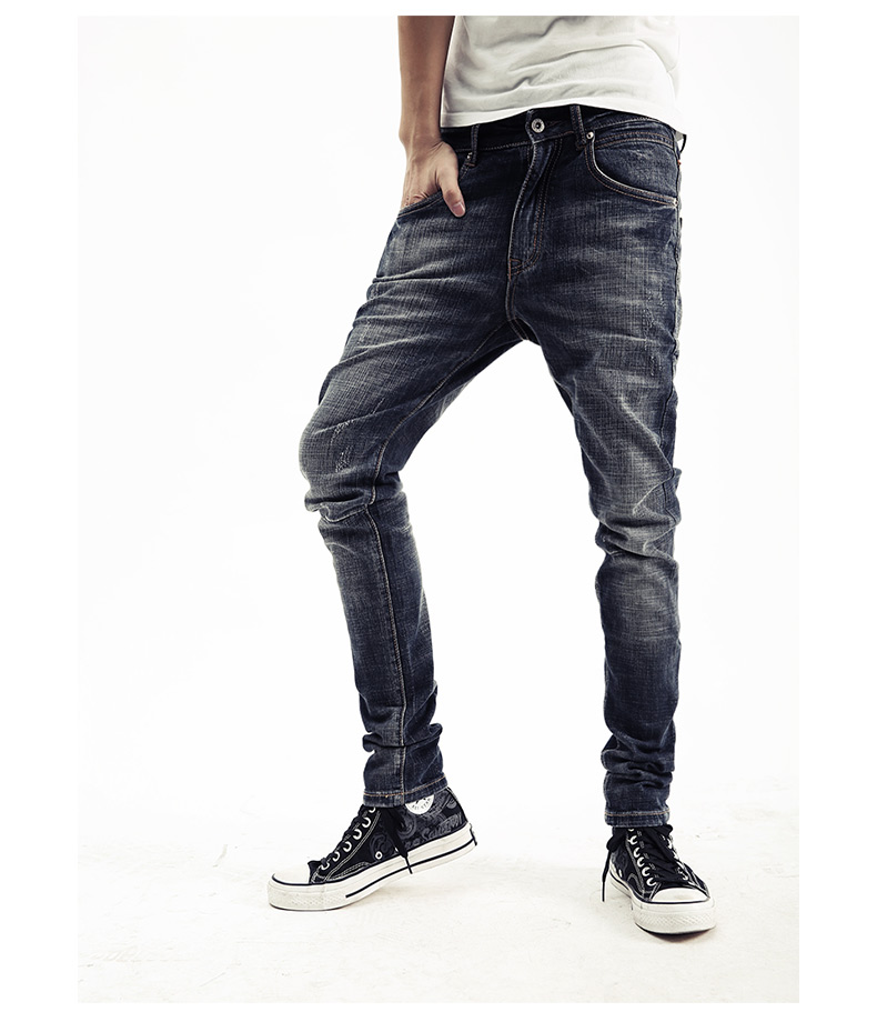 Jeans pour jeunesse pieds Slim GURBAKS en coton pour automne - Ref 1485760 Image 9