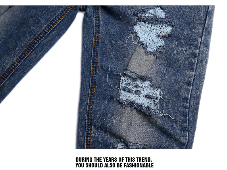 Jeans pour jeunesse pieds Slim GURBAKS en coton pour automne - Ref 1485755 Image 26