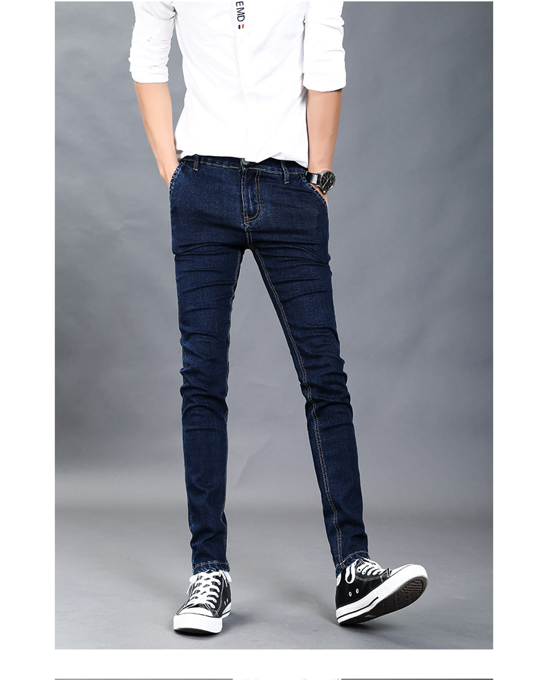 Jeans pour jeunesse pieds Slim GURBAKS en coton pour automne - Ref 1485741 Image 18