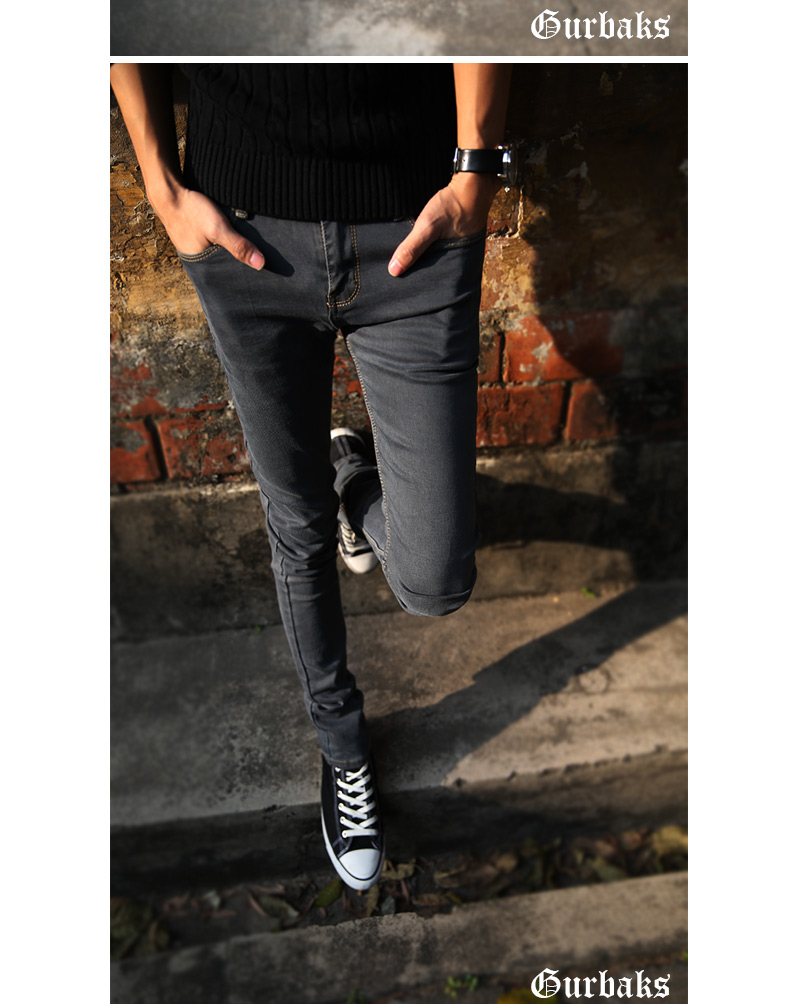 Jeans pour jeunesse pieds Slim GURBAKS pour printemps - Ref 1477824 Image 18