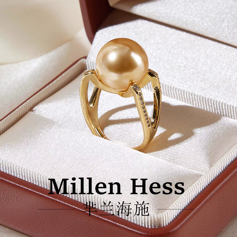 Gold Pointed Tower Imitation Pearl Ring 2026 New Model for Women, Light Luxury, High-End Feel, Large Adjustable Opening, Exquisite and Elegant Gold Pointed Tower Imitation Pearl Ring 2026 New Model for Women, Light Luxury, High-End Feel, Large Adjustable Opening, Exquisite and Elegant