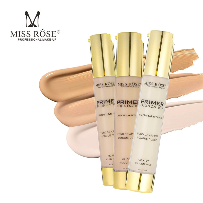 MISS ROSE Vacuum Mousse Liquid Foundation Makeup Primer Two-in-One Hydrating Chỉnh sửa làn da và cải thiện làn da 30ML - Nền tảng chất lỏng / Stick Foundation